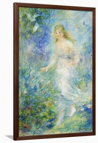 Spring (The Four Seasons)-Pierre-Auguste Renoir-Framed Giclee Print