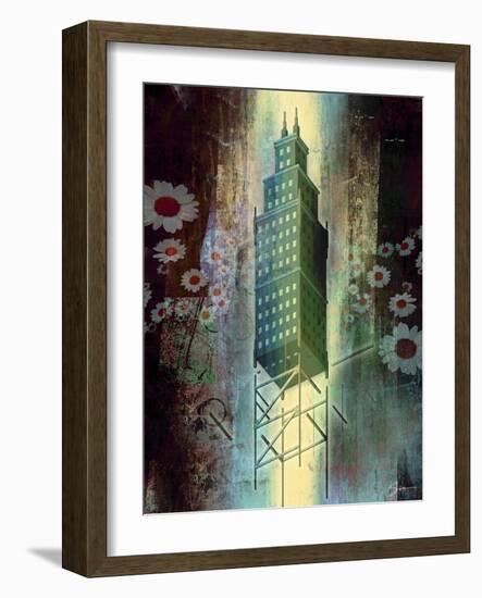 Spring Time in the City-Greg Simanson-Framed Giclee Print