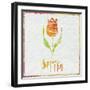 Spring Time Tulip-Cora Niele-Framed Giclee Print