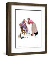 Spring Tonic-Norman Rockwell-Framed Art Print