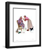 Spring Tonic-Norman Rockwell-Framed Art Print