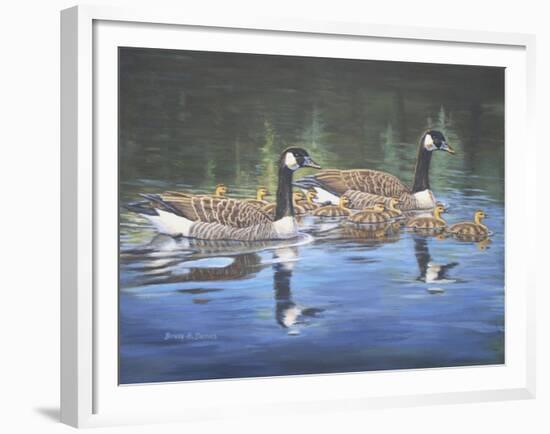 Spring Training-Bruce Dumas-Framed Giclee Print