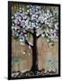 Spring Tree Mixed Media Art Painting Seasonal-Blenda Tyvoll-Framed Art Print