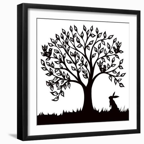 Spring Tree-Yasemin Wigglesworth-Framed Giclee Print