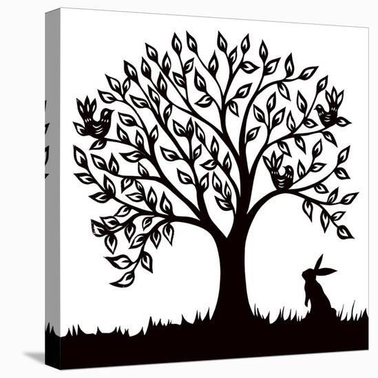 Spring Tree-Yasemin Wigglesworth-Stretched Canvas