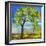 Spring Tree-Blenda Tyvoll-Framed Giclee Print