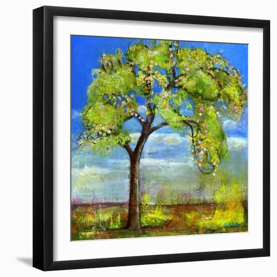 Spring Tree-Blenda Tyvoll-Framed Giclee Print