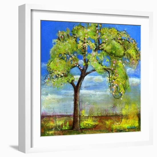 Spring Tree-Blenda Tyvoll-Framed Giclee Print