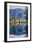 Spring Trees Reflected in Yosemite Valley-Vincent James-Framed Photographic Print