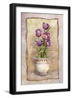 Spring Tulips-Abby White-Framed Art Print