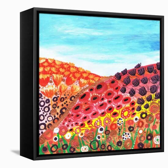 Spring Valley-Caroline Duncan-Framed Stretched Canvas