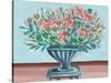 Spring Vase on Pedestal II-Melissa Wang-Stretched Canvas