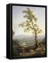 Spring, View of Volturno and Matese-Jacob Philipp Hackert-Framed Stretched Canvas