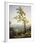 Spring, View of Volturno and Matese-Jacob Philipp Hackert-Framed Giclee Print