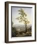 Spring, View of Volturno and Matese-Jacob Philipp Hackert-Framed Giclee Print