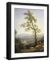 Spring, View of Volturno and Matese-Jacob Philipp Hackert-Framed Giclee Print