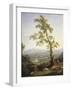 Spring, View of Volturno and Matese-Jacob Philipp Hackert-Framed Giclee Print