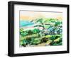 Spring Village I-Melissa Wang-Framed Art Print