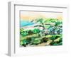 Spring Village I-Melissa Wang-Framed Art Print