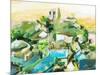 Spring Village III-Melissa Wang-Mounted Art Print