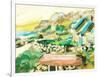 Spring Village IV-Melissa Wang-Framed Art Print