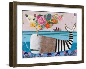 Spring Whale-Nathaniel Mather-Framed Premium Giclee Print