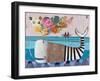 Spring Whale-Nathaniel Mather-Framed Premium Giclee Print