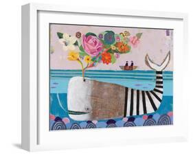 Spring Whale-Nathaniel Mather-Framed Premium Giclee Print