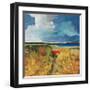 Spring Wildflowers-Jan Weiss-Framed Art Print