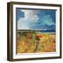 Spring Wildflowers-Jan Weiss-Framed Art Print