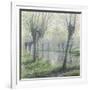 Spring Willows on the Riverbank-Rodolphe Wytsman-Framed Giclee Print