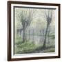 Spring Willows on the Riverbank-Rodolphe Wytsman-Framed Giclee Print