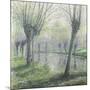 Spring Willows on the Riverbank-Rodolphe Wytsman-Mounted Giclee Print