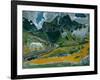 Spring with White Horse-Nikolai Astrup-Framed Giclee Print