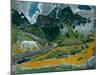 Spring with White Horse-Nikolai Astrup-Mounted Giclee Print