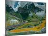 Spring with White Horse-Nikolai Astrup-Mounted Giclee Print