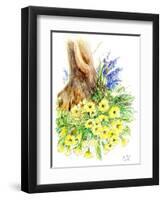 Spring Woodland-Nell Hill-Framed Giclee Print