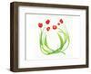 Spring Wreath-Miranda York-Framed Premium Giclee Print