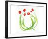 Spring Wreath-Miranda York-Framed Art Print