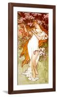 Spring-Alphonse Mucha-Framed Art Print