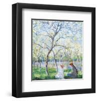 Spring-Claude Monet-Framed Art Print