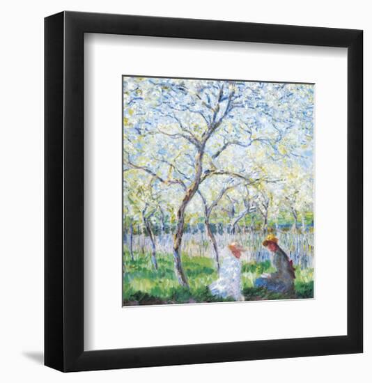 Spring-Claude Monet-Framed Art Print