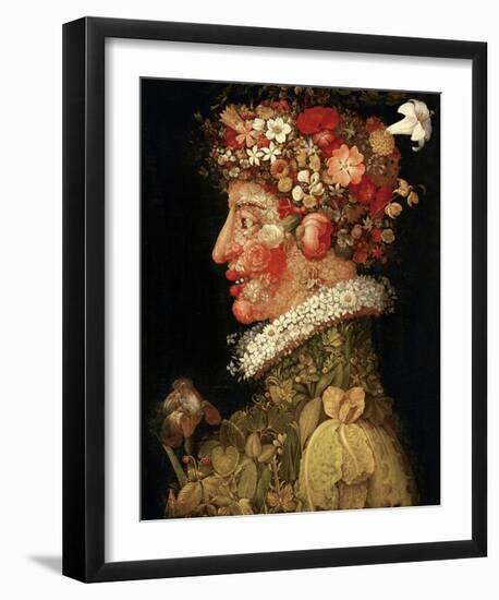 Spring-Giuseppe Arcimboldo-Framed Art Print