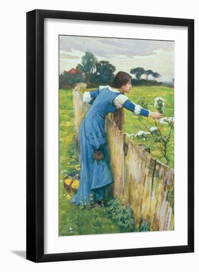 Spring-John William Waterhouse-Framed Giclee Print