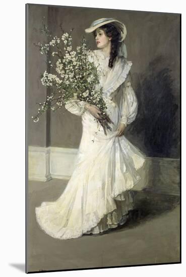 Spring-Sir John Lavery-Mounted Giclee Print