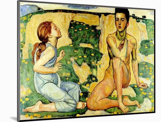 Spring-Ferdinand Hodler-Mounted Giclee Print