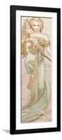 Spring-Alphonse Mucha-Framed Giclee Print