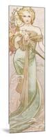 Spring-Alphonse Mucha-Mounted Giclee Print