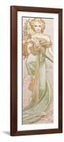 Spring-Alphonse Mucha-Framed Giclee Print