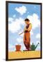 Spring-Maxfield Parrish-Framed Art Print